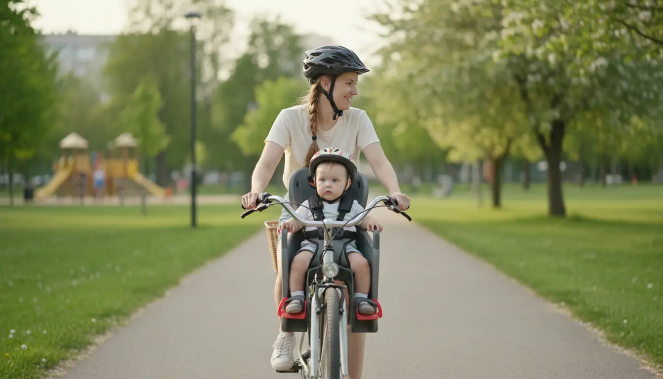 Wanneer kun je met een baby fietsen?