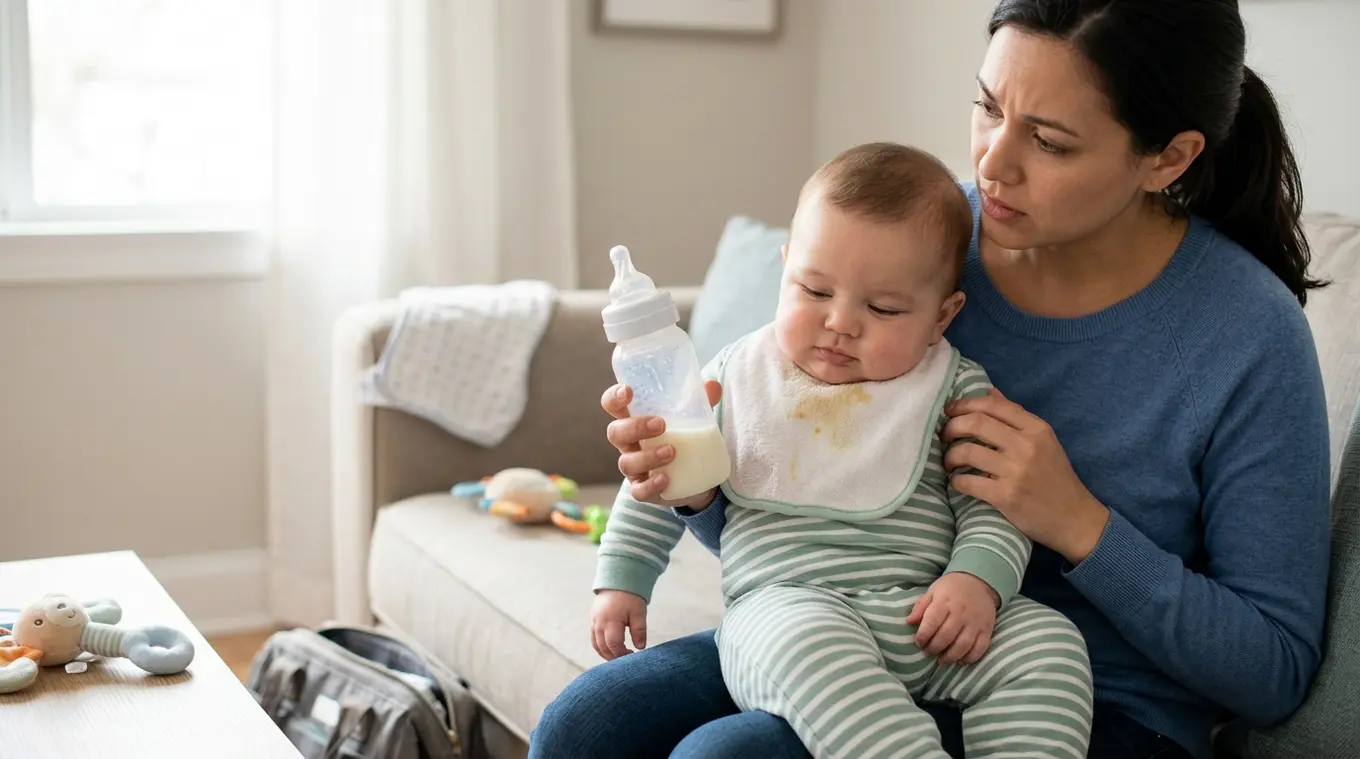Baby te veel voeding