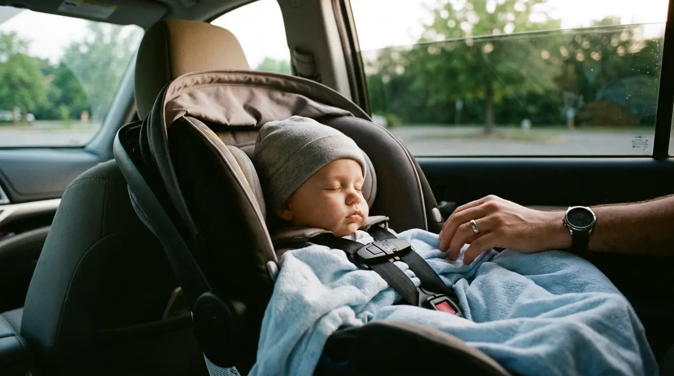 Hoe lang baby in autostoel?