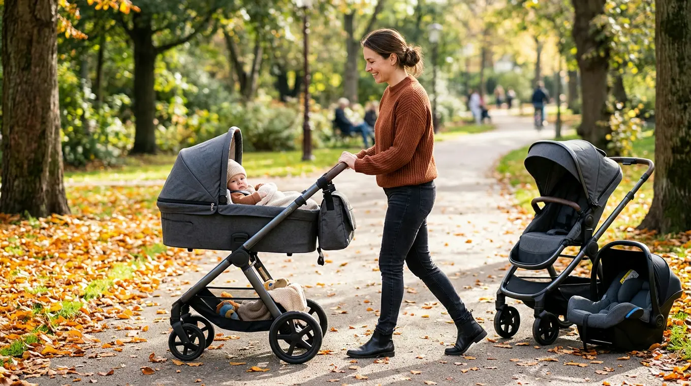 Kinderwagen 3 in 1