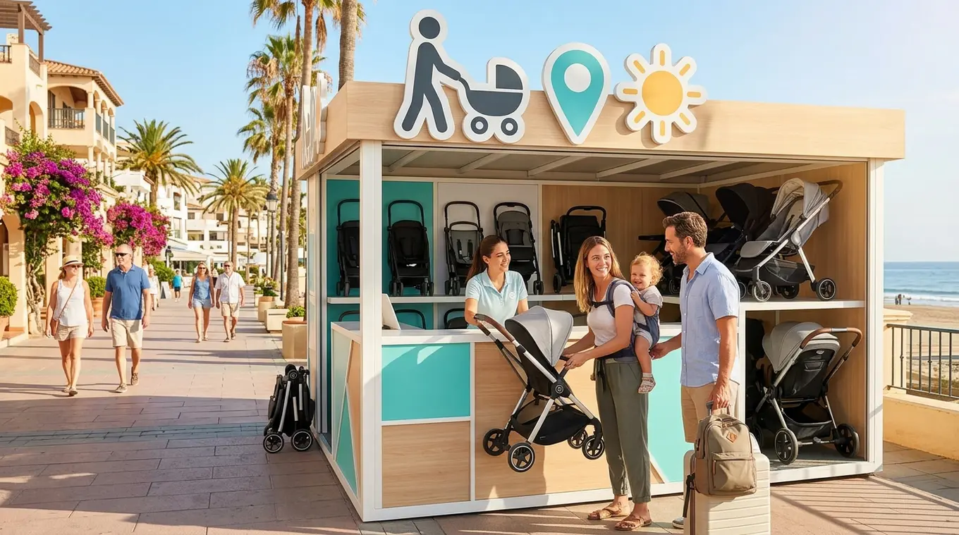 Kinderwagen huren voor vakantie