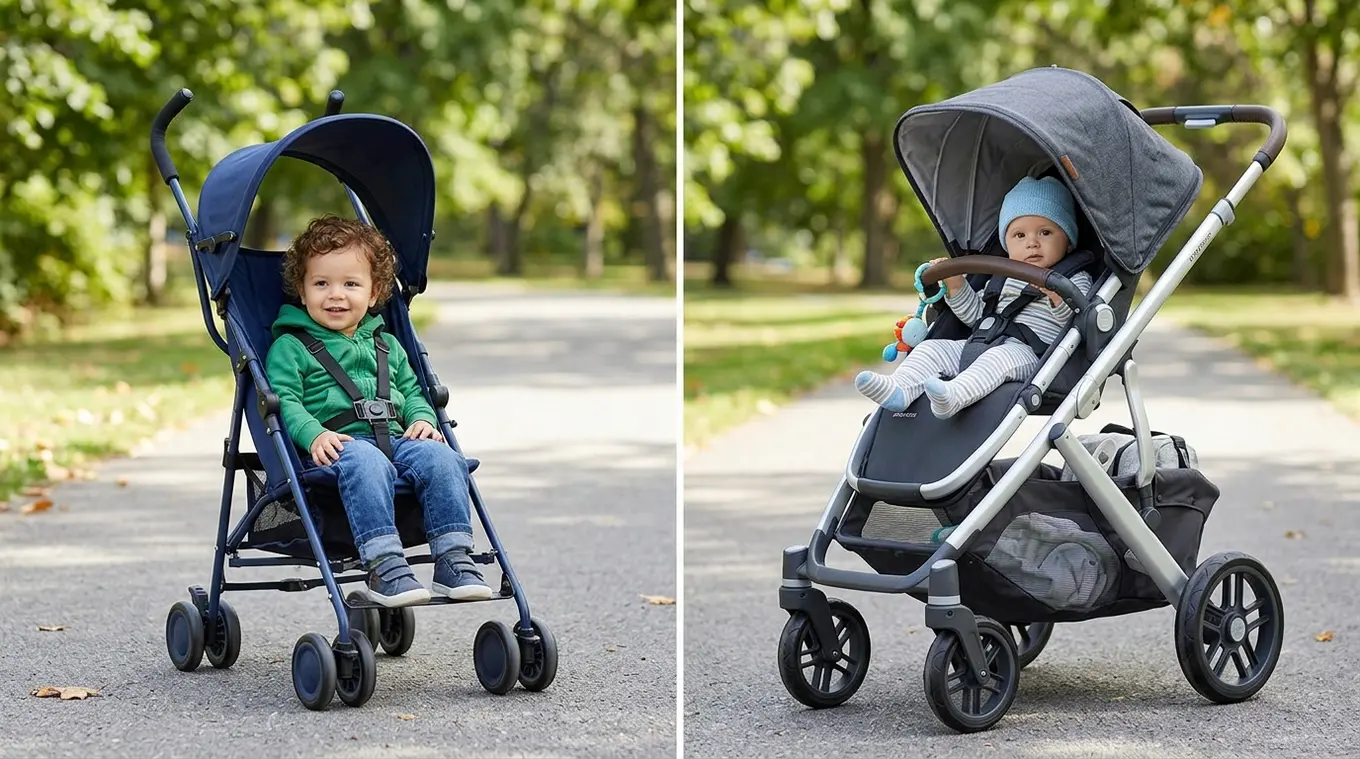 Verschil buggy en kinderwagen
